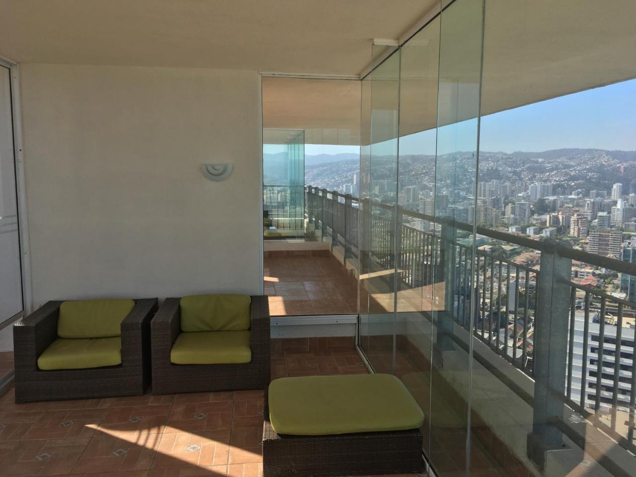 Appartement Departamento Alto Libertad Meseta Coraceros à Vina del Mar Extérieur photo